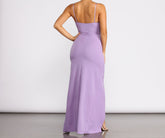 Olena Wrap Skirts Crepe Dresses